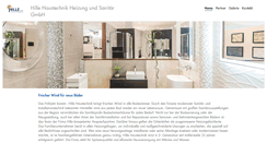 Desktop Screenshot of haustechnik-hille.de